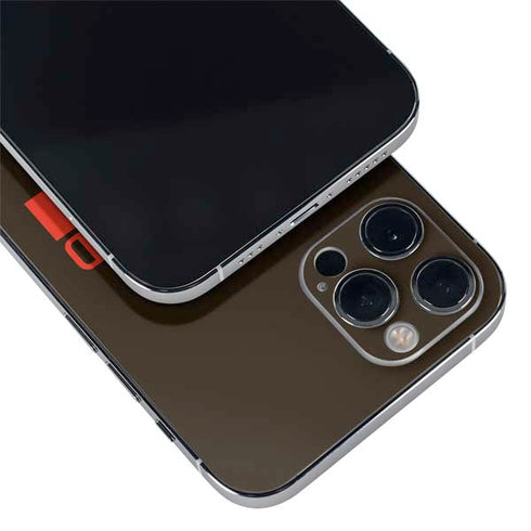 NFL Cleveland Browns Brown Performance Series iPhone 12 Pro Skin